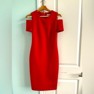 Women’s Red Calvin Klein Dress